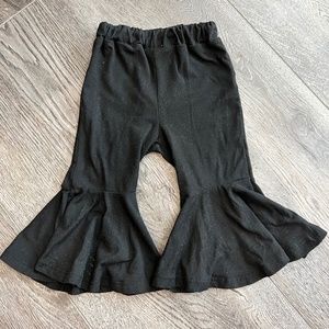 Bailey's Blossom Keely Pleated Exaggerated Bell Bottoms
